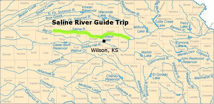 Saline Guided Tour Map