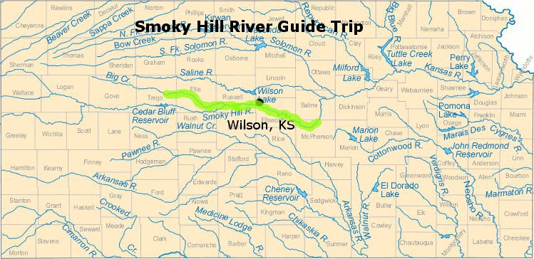 Smoky River Map