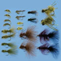 20 piece trout flies assortment